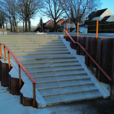 Svahov&eacute; schodi&scaron;tě, Kempenbaan Oost Veldhoven