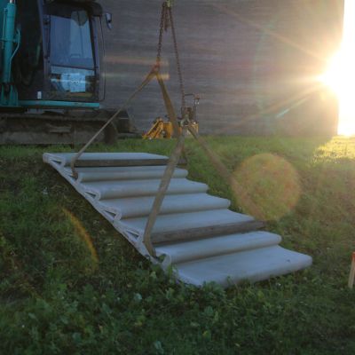 Slope stairs Havenbedrijf Rotterdam