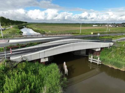 Projet Reconstruction N243 : Projet Redesign N243 : Trois ponts cyclables en béton imprimés en 3D en Hollande du Nord