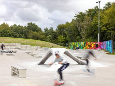 Projekt skateparku: Skate elements for a skatepark in &Auml;ngelholm, Sweden