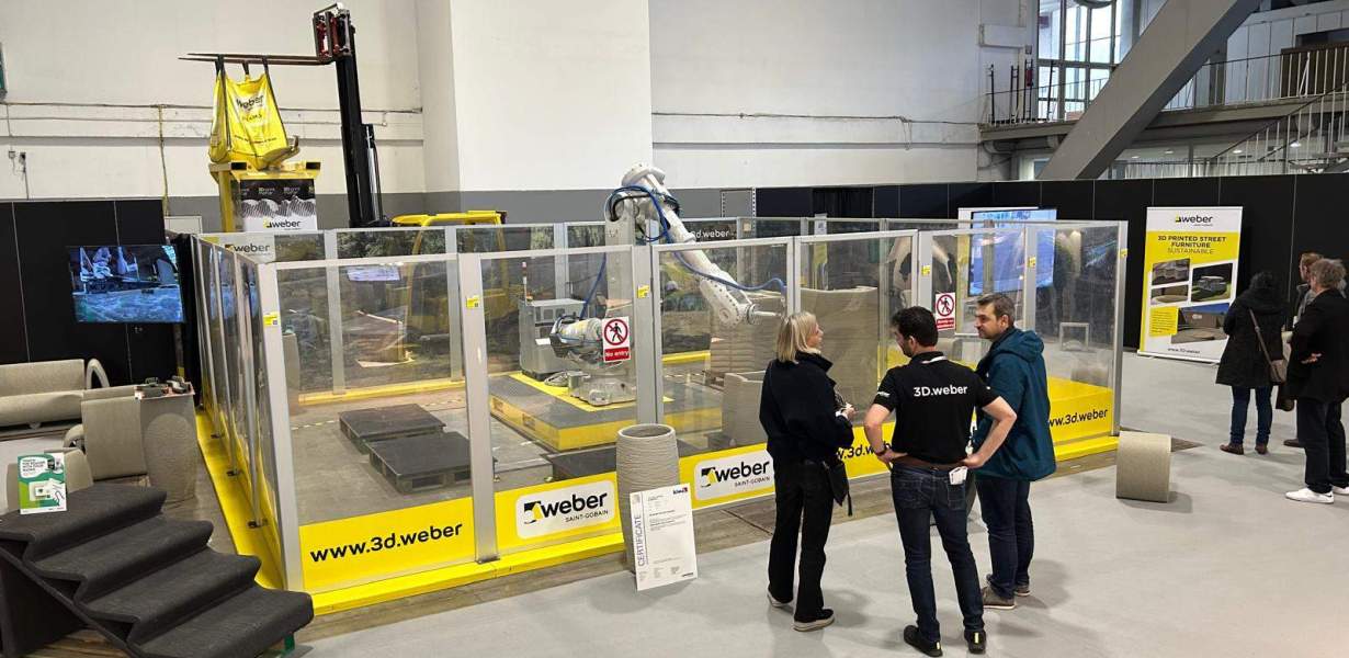 3D printing technology in action at Futurebuild 2025! | 3D.Weber