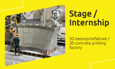 Internship Vacancy &mdash; 3D Concrete Printing  (MBO/HBO level)