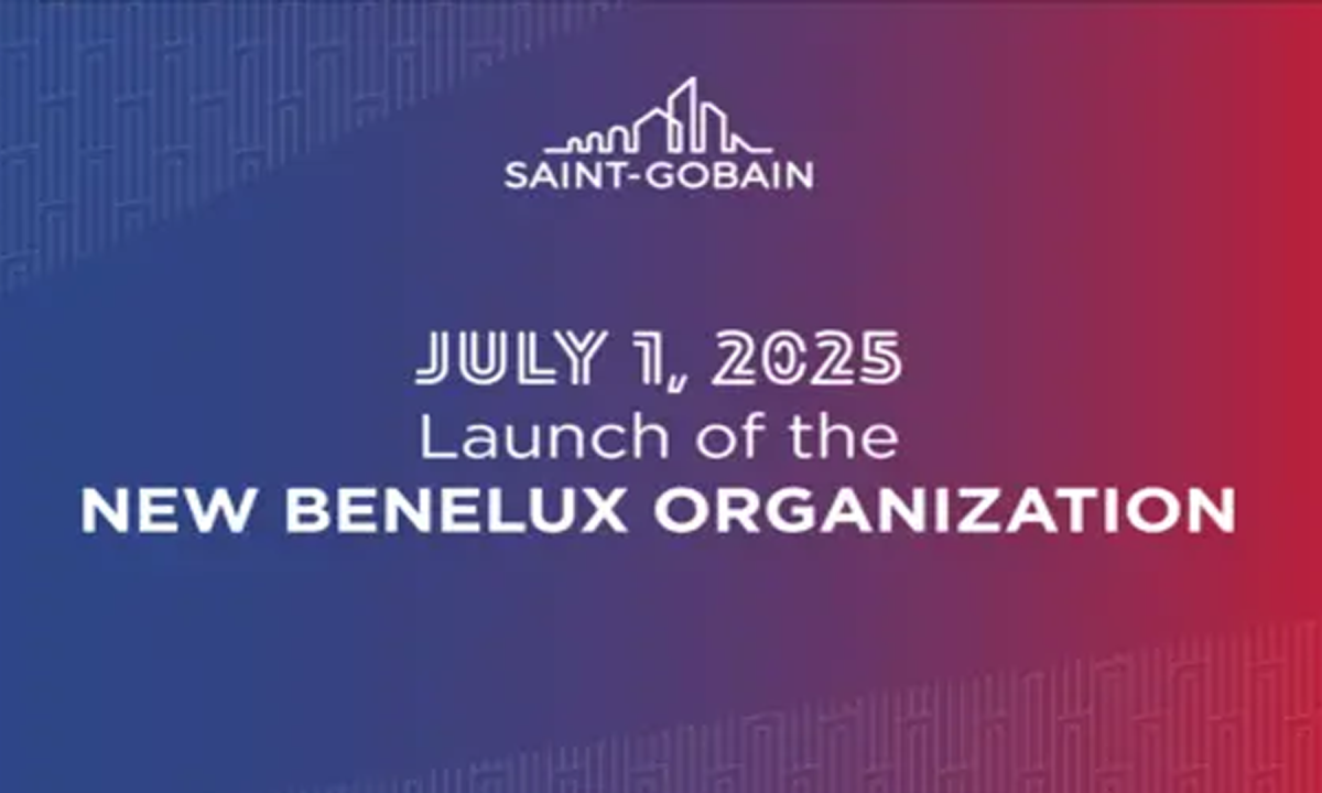 Saint-Gobain Benelux launches a new organizational structure | 3D.Weber