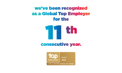 Global Top Employer for the 11th consecutive year