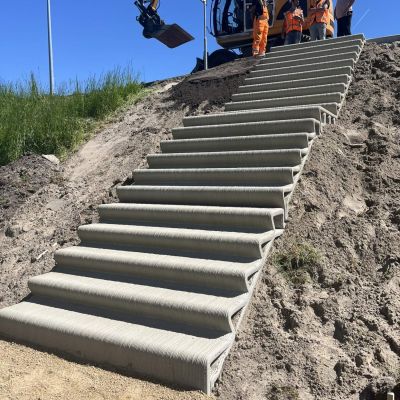 Escaliers en pente, Hoorn